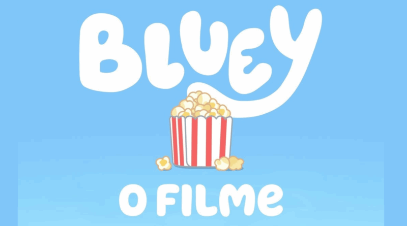 Banner do Filme de Bluey | Reprodução/Instagram/@oficialblueybrasil/BBC