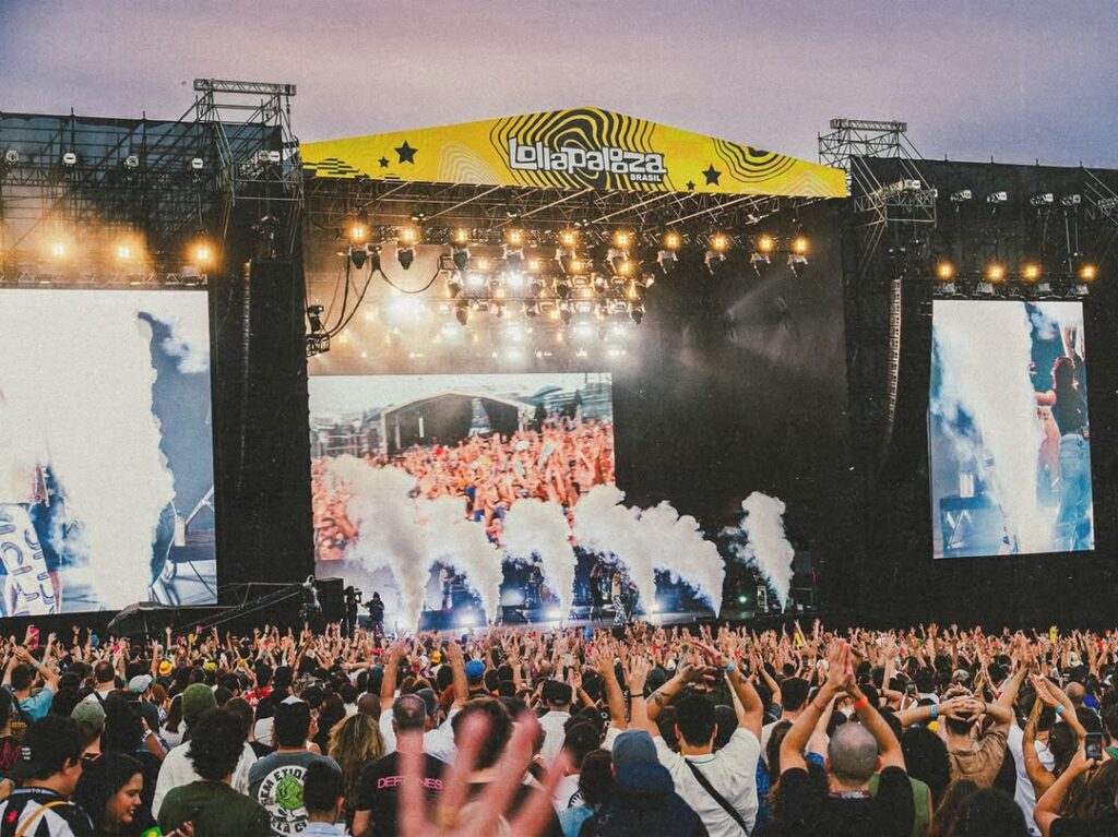 Shows no Brasil 2026: foto Lollapalooza no Brasil