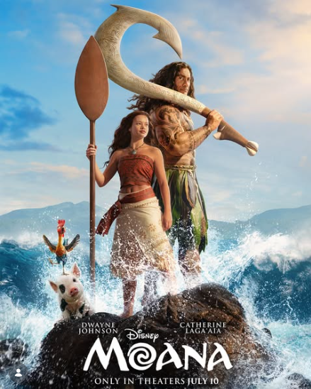 Banner oficial de Moana Live-action divulgado pela Disney