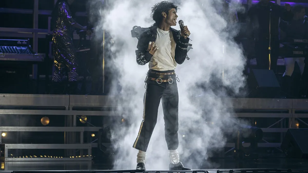 foto de Michael Jackson no filme