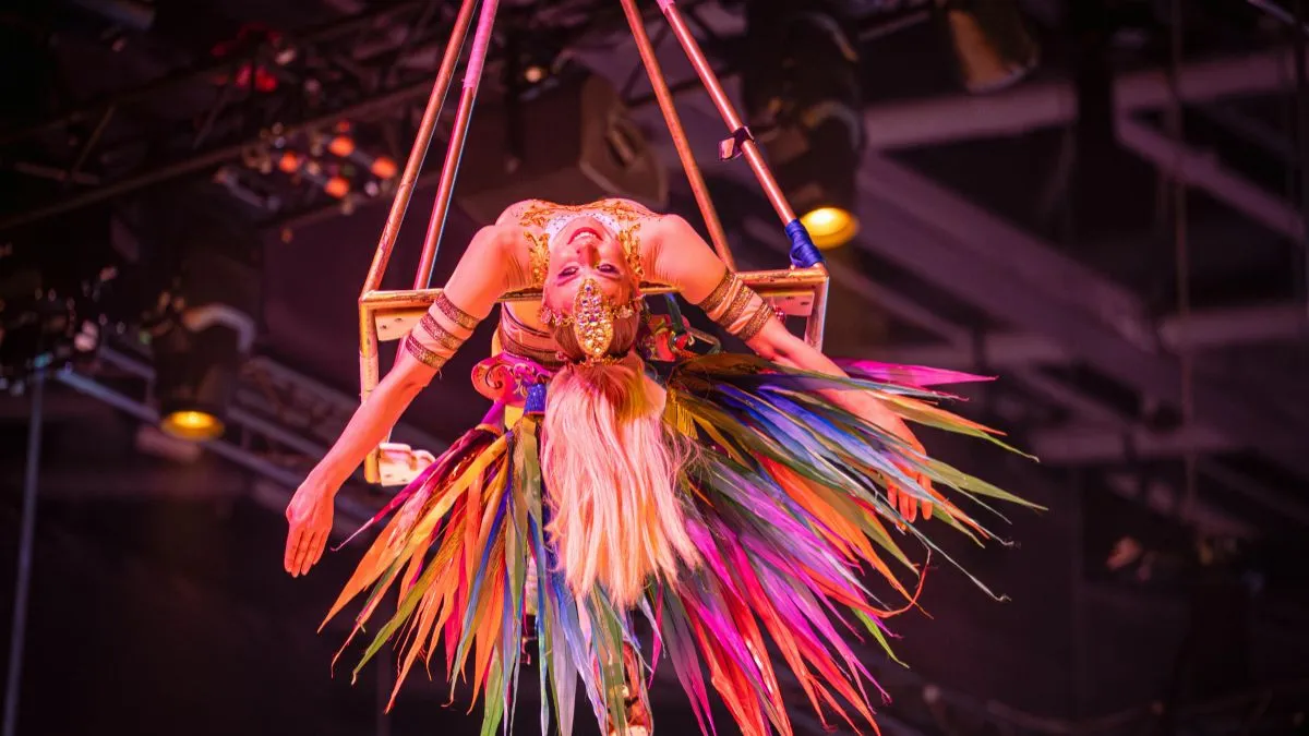foto de uma bailarina de circo para ilustrar a matéria sobre o Edital Apoio a ações contínuas do RJ