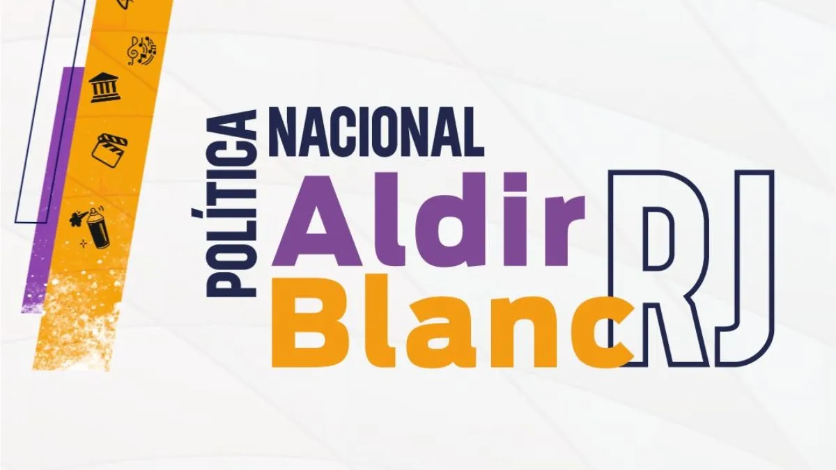 Arte para ilustrar a lei aldir blanc