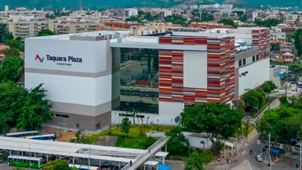 Foto do shopping Taquara Plaza, onde será realizado o Taquara Geek 2026