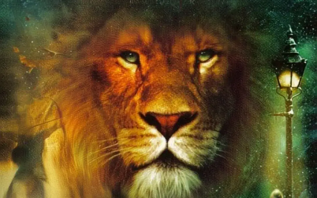 Foto de Aslan, o Leão de As Crônicas de Nárnia