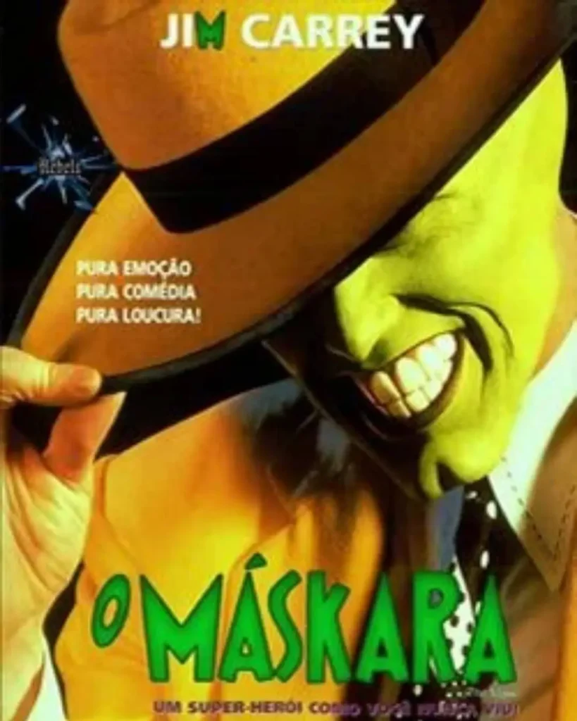 O que assistir no fim de semana - banner do filme de 1994 de O Máscara com Jim Carrey